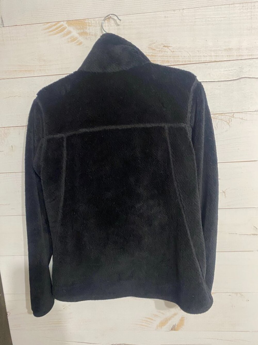 Patagonia Women's Re-Tool Snap-T Fleece Pullover - Black, Size Medium - Picture 2 of 3